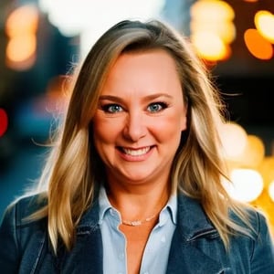 Tracey, CEO of Flockity, smiling in a professional headshot.