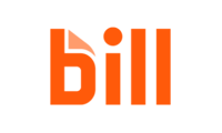 Bill logo in orange lowercase text.
