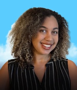 Cloud styled headshot of Flockity creator Kenya